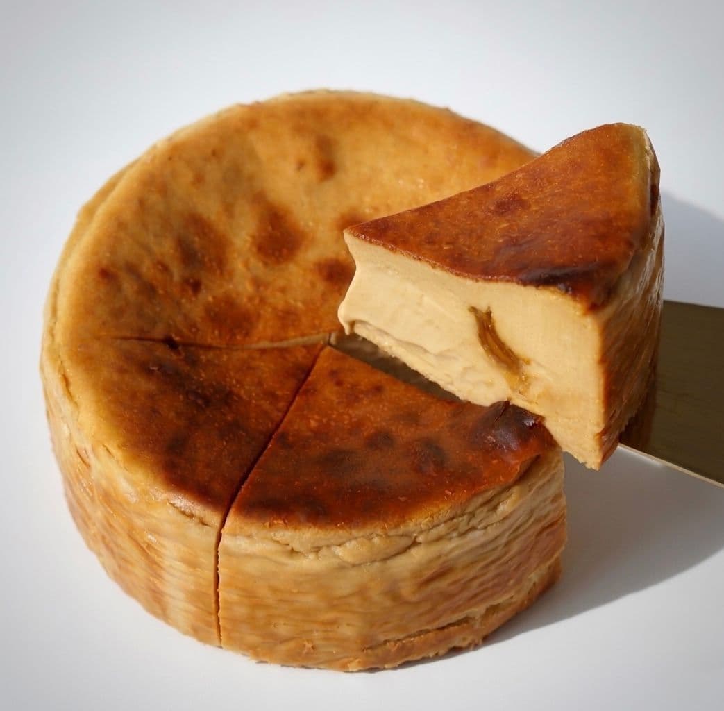 Biscoff Burnt Basque Cheesecake