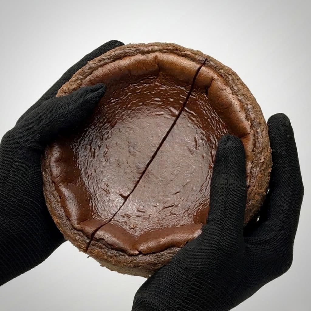 Belgian Dark Chocolate Burnt Basque Cheesecake